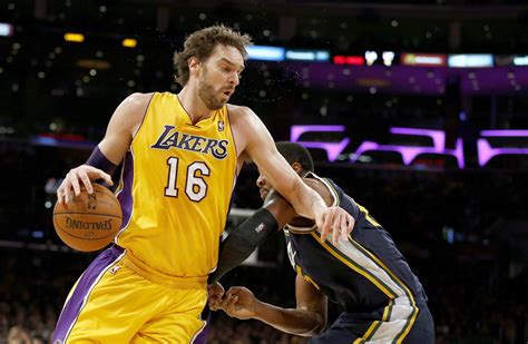 NBA Por qué Los Ángeles Lakers le retiran la camiseta a Pau Gasol