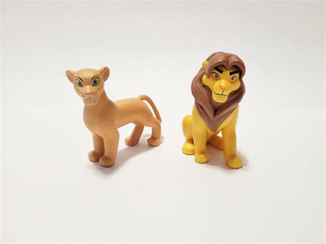 Disneys Lion King Simba Nala Toy Figures Cake Toppers Just Play 3