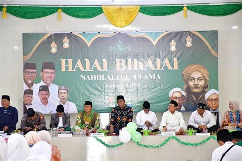 Halal Bihalal Nu Kota Palopo Bertabur Tokoh Masyarakat Angkasa News