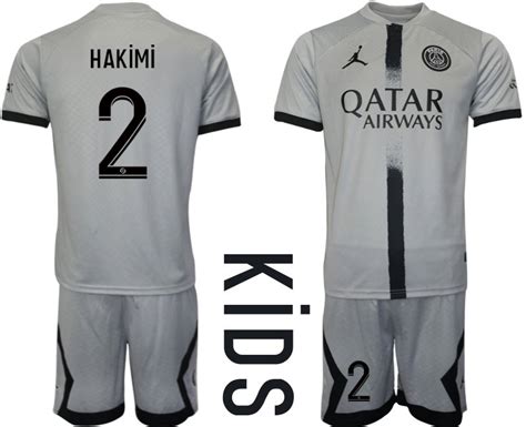 Kinder Paris Saint Germain Ausw Rts Trikot Psg Qatar Airways