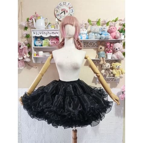 Jual YUKA SHOPPU PREMIUM Lolita Petticoat Rok Tutu Pengembang