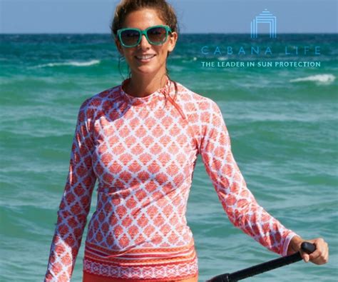 Cabana Life Zipper Rash Guard Hotsell Cpshouston Net