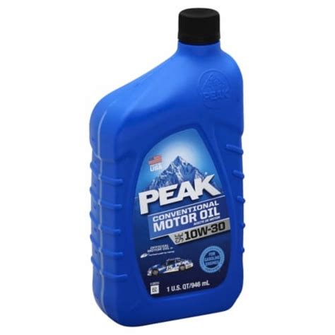 Peak SAE 10W 30 Conventional Motor Oil 1 Qt Kroger