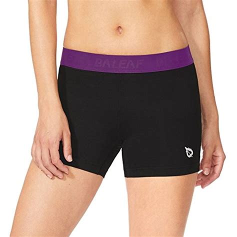 Baleaf Womens 3 Performance Volleyball Compression Shorts Read