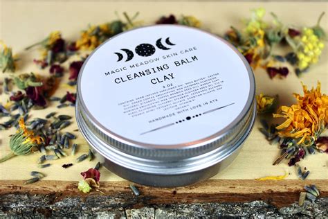 Clay Cleansing Balm Oil Balancing Pore Refining Etsy In 2021