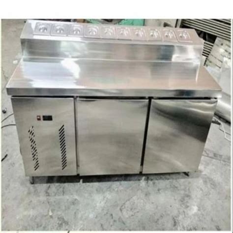 Stainless Steel Rectangular Pizza Makeline Machine Feet At Rs