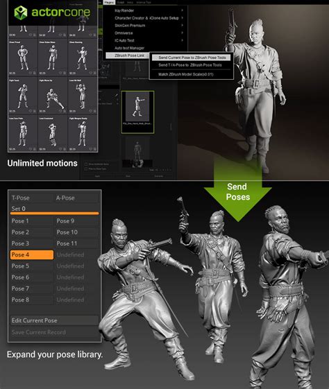 Posing Zbrush Character Character Creator