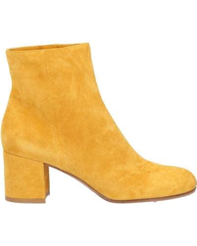 Yellow Gianvito Rossi Shoes For Women Lyst