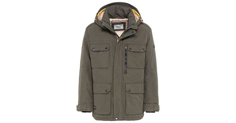 Camel Active Winterjacke Mit Abnehmbarer Kapuze Olive Herren