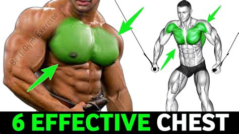 6 Fastest Effective Chest Exercises At Gym Youtube