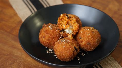 Fried Kimchi Rice Balls Tastemade