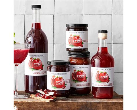 Williams Sonoma And Pom Wonderful Launch Five Product Collection
