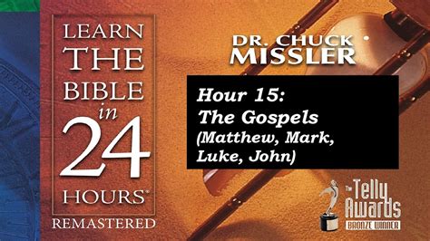 Learn The Bible In Hours Hour Chuck Missler Mirrored