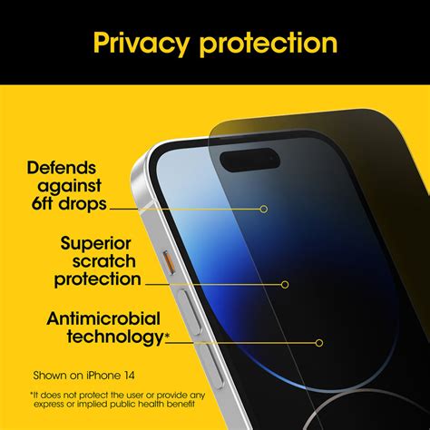 Iphone 15 Pro Privacy Screen Protector Otterbox Am