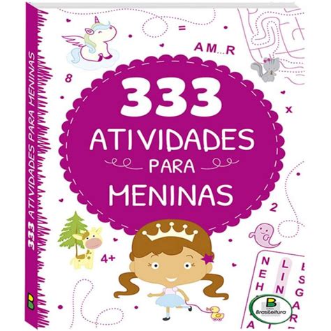 Livro 333 Atividades Meninas Todo Livro Papellotti