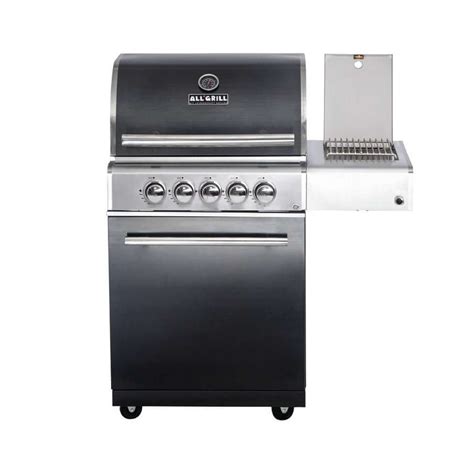 Allgrill Top Line Modular Chef M Black Gasgrill Brenner Seitenkocher