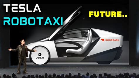 Tesla Robotaxi Tesla FSD Full Self Driving Elon Musk Robotaxi Is