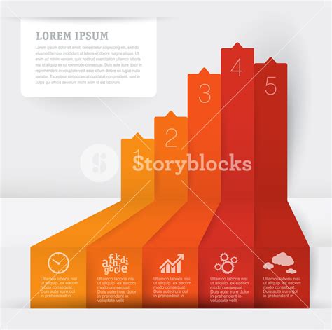 Infographic Chart Template. Vector Royalty-Free Stock Image - Storyblocks