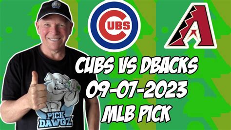 Chicago Cubs Vs Arizona Diamondbacks 9723 Mlb Free Pick Free Mlb