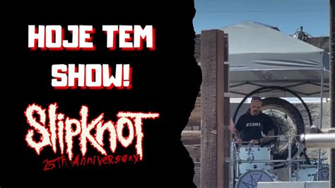 Slipknot Volta Aos Palcos E A Linda Bateria Do Eloy Youtube