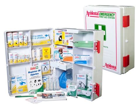 National Workplace Wall Mount First Aid Kit Guardian First Aid Fire