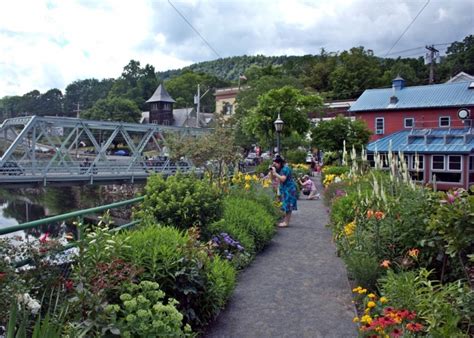 The Bridge Of Flowers In Shelburne Ma