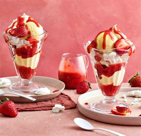 Strawberry Eton Mess Sundae Asda Good Living