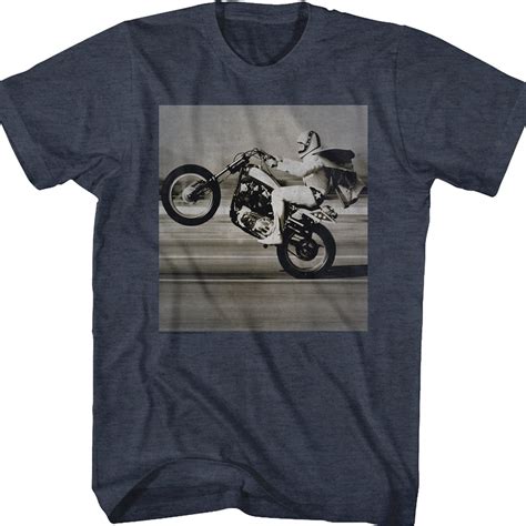 Vintage Photograph Evel Knievel T Shirt