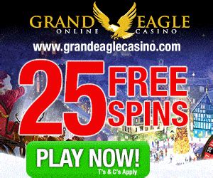 Merry Christmas FREE Spins plus Bonus from Grand Eagle Casino - Casino Bonus Codes 365