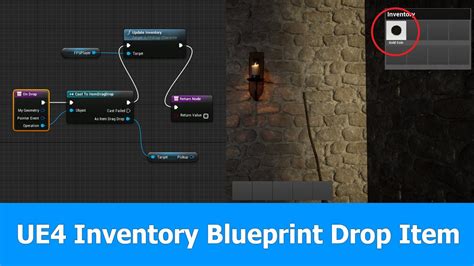 Unreal Engine Inventory Blueprints Drop Items YouTube