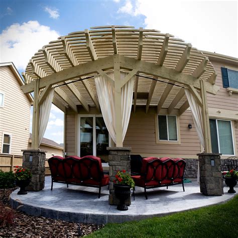 Glengate Pergola Classique Chic Terrasse Et Patio Denver Par