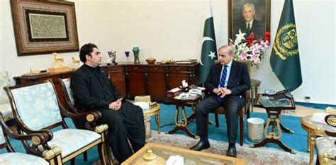 FM Bilawal Bhutto Meets PM Shehbaz Sharif