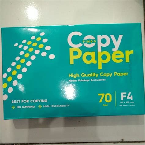 Jual Kertas Hvs Copypaper F4 70gam Shopee Indonesia