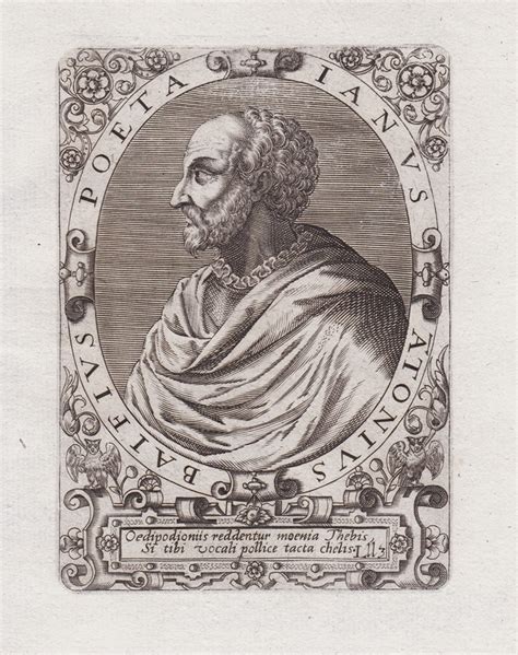 Ianus Atonius Baifius Poeta Jean Antoine De Baif French