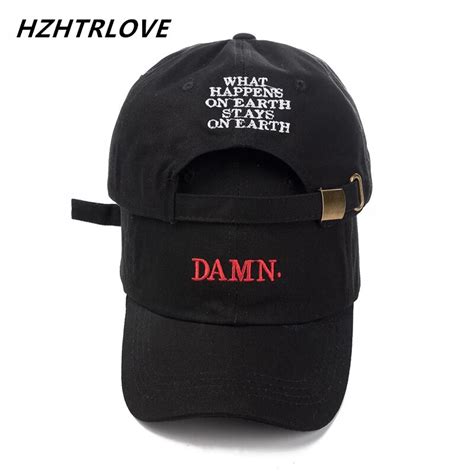 High Quality Rapper Kendrick Lamar Damn Snapback Cap Embroidery Damn