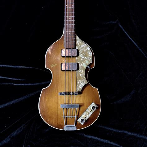 Drew Berlin S Vintage Guitars 1962 Hofner Cavern Bass Sn 082 Sold