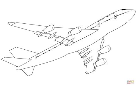 Boeing Coloring Pages