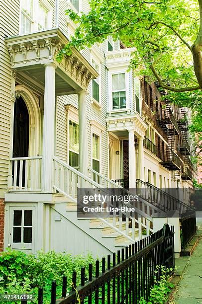 Brooklyn Brownstone Exterior Photos And Premium High Res Pictures