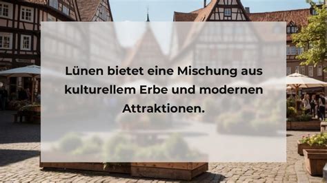 schönsten Sehenswürdigkeiten in Lünen Deutschland Tourist