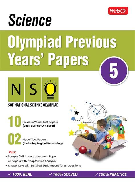 Class 5 Science Olympiad Previous 5 Years Papers Science Olympiad Foundation