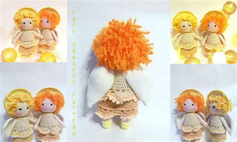 Amigurumi Christmas Angel Free Crochet Pattern Amigurumi