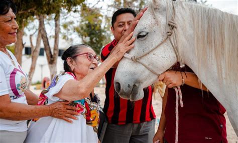 Asegura Ileana Canul De Dzul Calidad De Vida En Abuelitos Quadratin