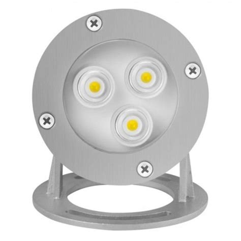 Spot Led Etanche IP68 3W Blanc Chaud 3500 K