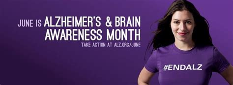 Spread Awareness And Get Involved At Alz Org June Alzheimers Brain