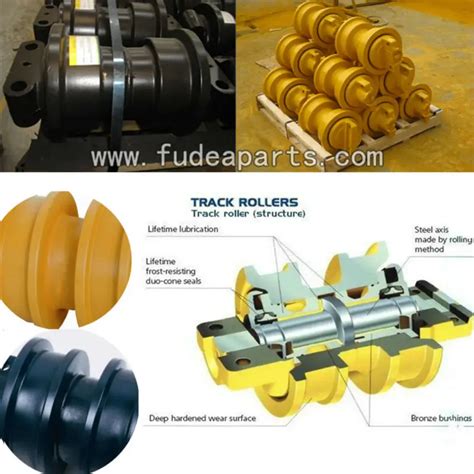 Bulldozer Undercarriage Parts Single Flange Track Rollers D T D L D N