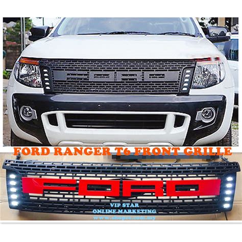 Ford Ranger Raptor T Front Grille With Led Ubicaciondepersonas Cdmx