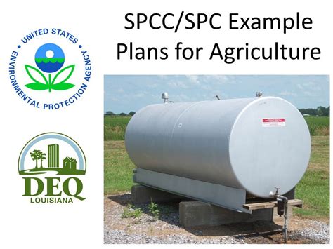 Example Tier Spcc Plan For Agriculture