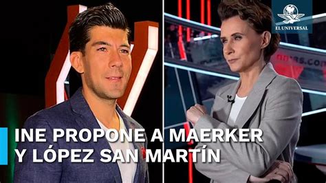 Ine Propone A Maerker Y L Pez San Mart N Como Moderadores Del Primer