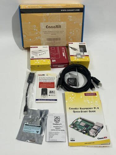 4b 4gb Starter Canakit Raspberry Pi