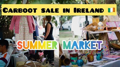 Car Boot Sale In Ireland Summer Market Eyecha 10 YouTube